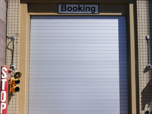 Booking Entrance Security Door at the Clark County Detention Center